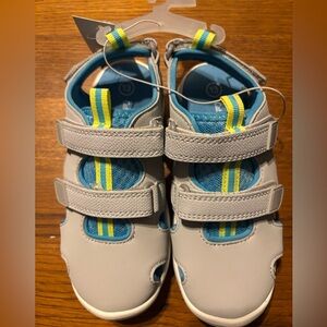 Cat & Jack Gray and Blue Kids Sandals